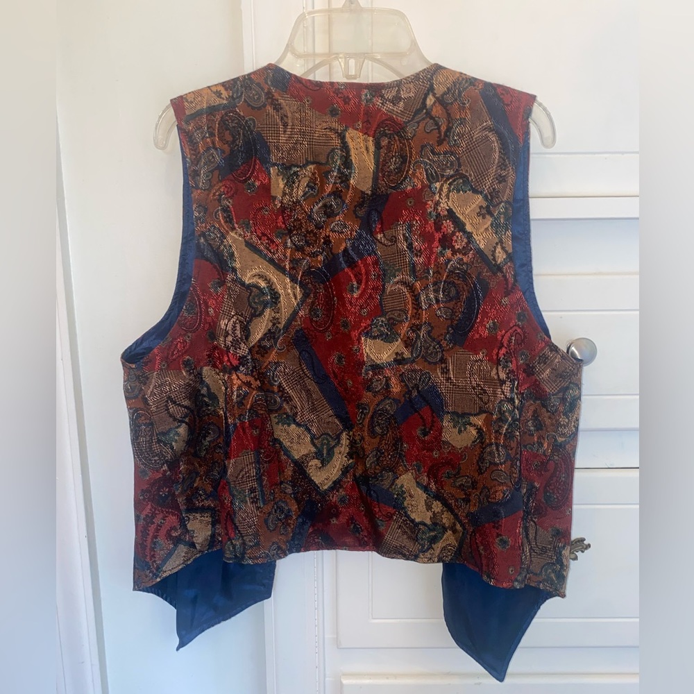 Vintage Paisley Vest